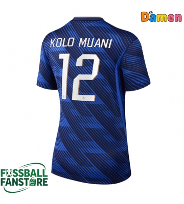Frankreich Randal Kolo Muani #12 Replik Heimtrikot Damen WM 2026 Kurzarm